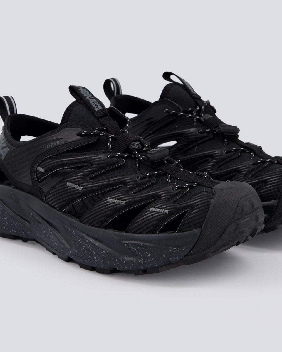 Sandalias Hoka Hopara Negro Hombre 1123112-BCS