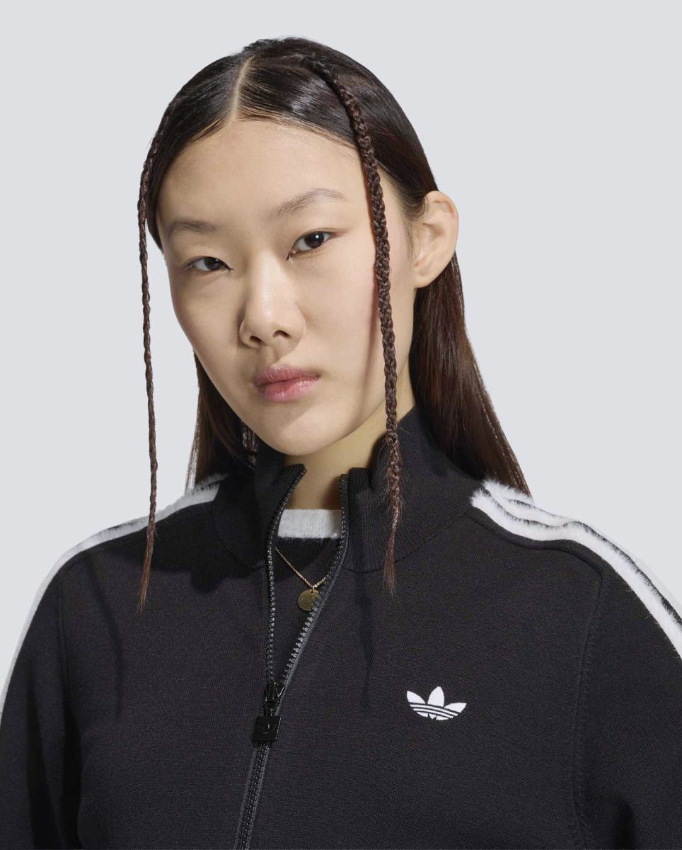 Sudadera Adidas Firebird Punto Negra Mujer KS7366