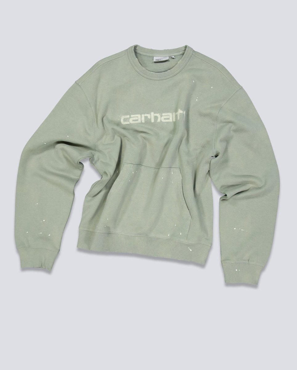 Sudadera Carhart Wip Painter Sweat Verde Unisex I036899-3RFEJ
