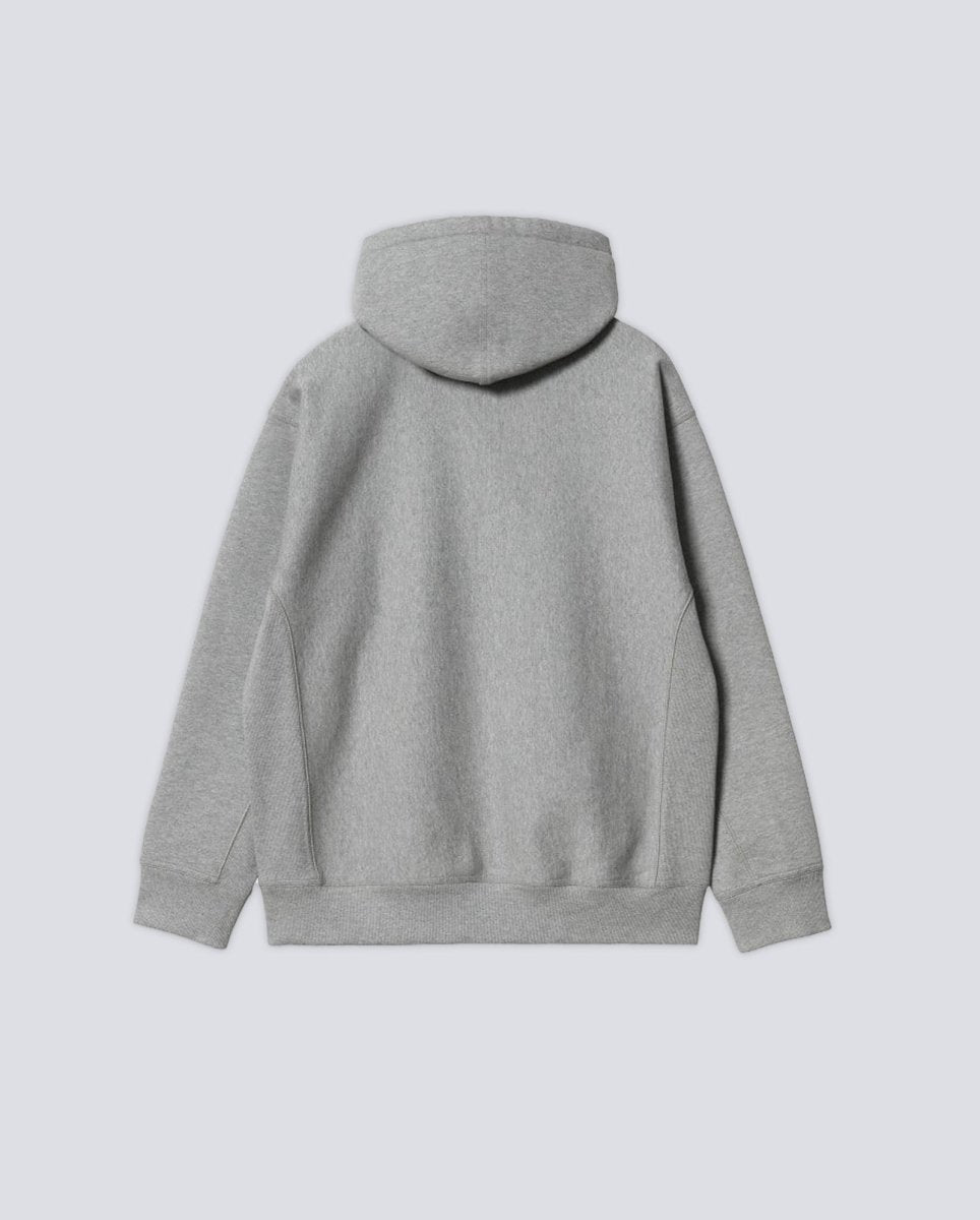 Sudadera Carhartt WIP American Script Gris Hombre I028279-V6XX