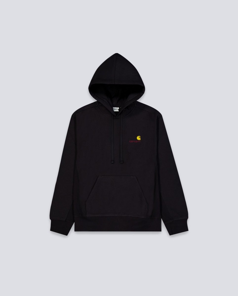 Sudadera Carhartt Wip American Script Negro Hombre I028279-89XX