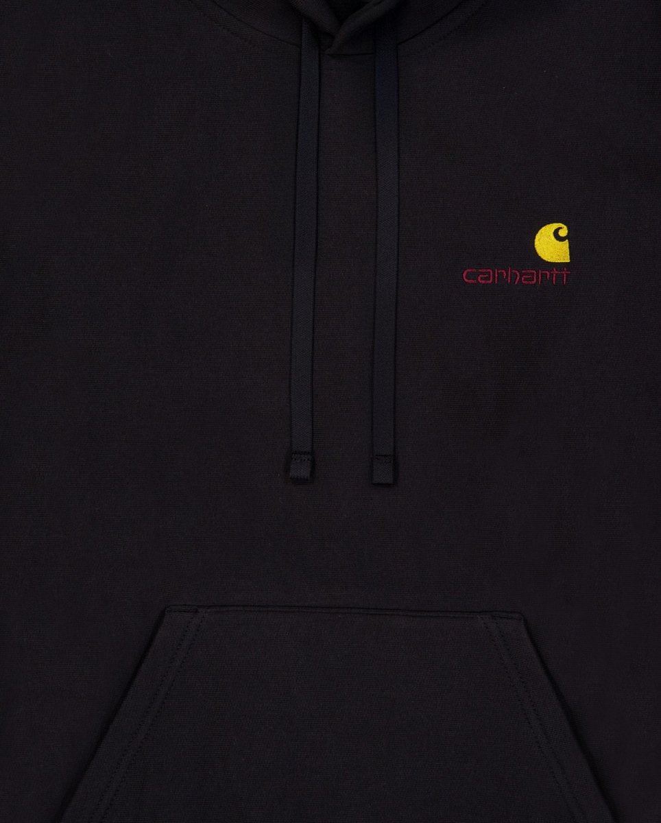 Sudadera Carhartt Wip American Script Negro Hombre I028279-89XX