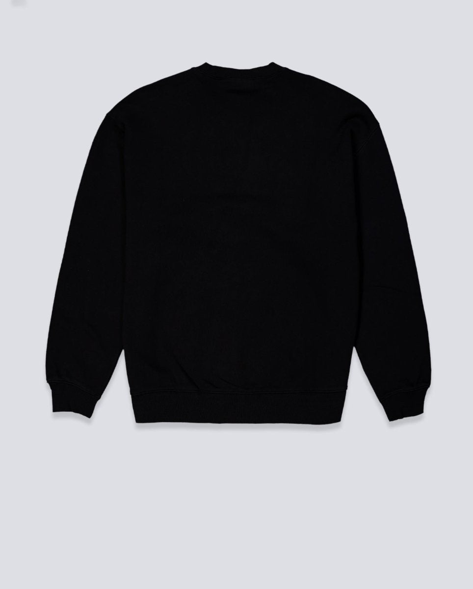 Sudadera Carhartt Wip Label Sweatshirt Negro Hombre I036346-89XX