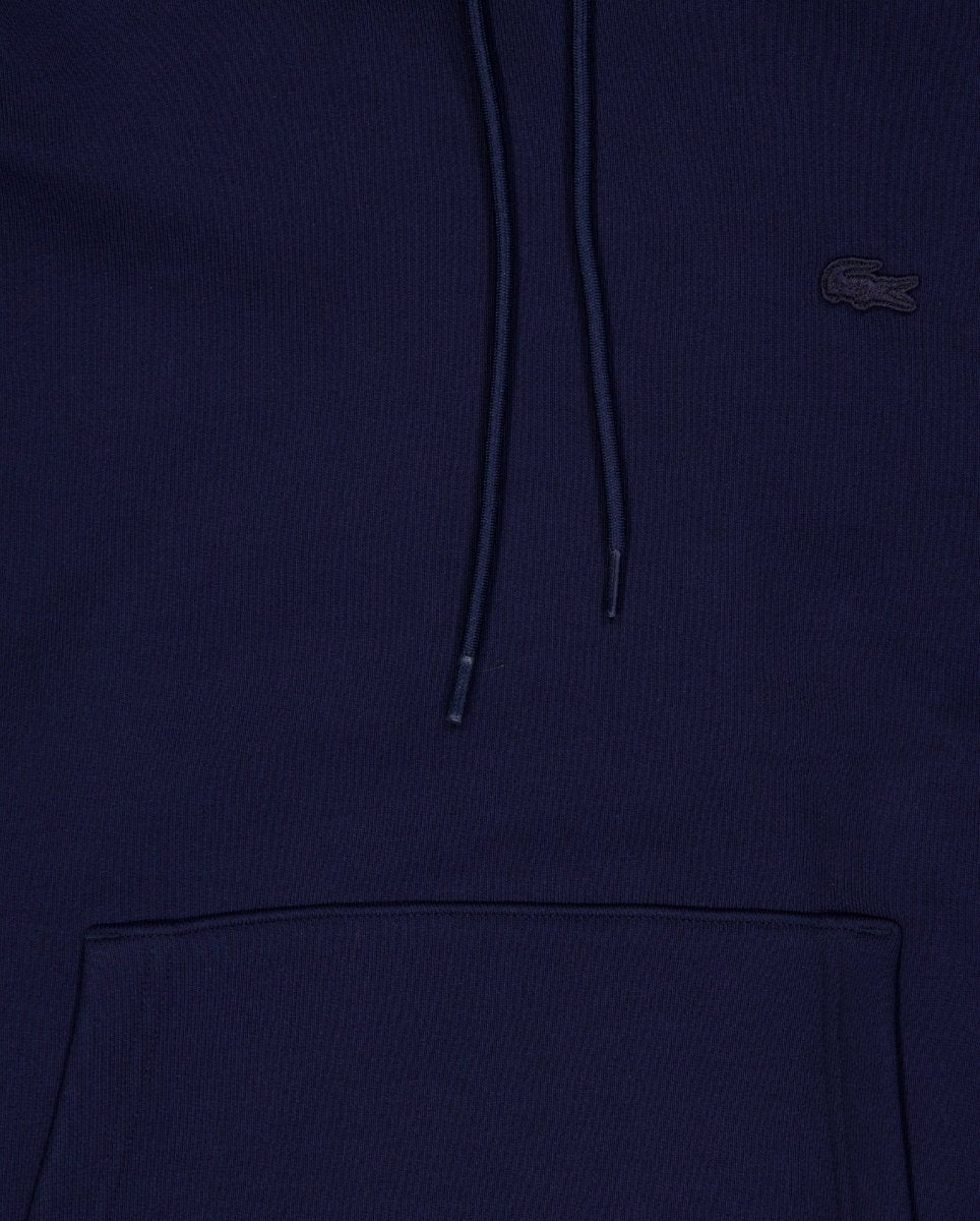 Sudadera Lacoste Con Capucha De Felpa Gruesa Azul Marino Unisex SH7741-00