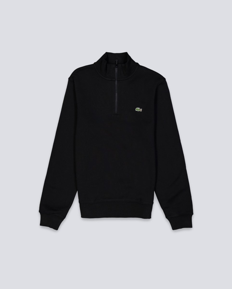 Sudadera Lacoste Cuello Con Cremallera Negro Hombre SH9774-00