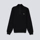 Sudadera Lacoste Cuello Con Cremallera Negro Hombre