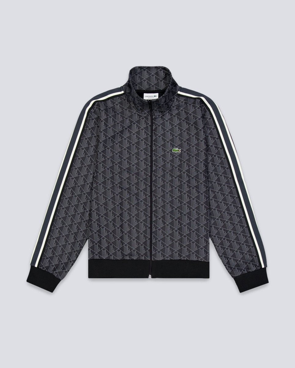 Sudadera Lacoste Paris Monogram Negro Hombre SH1368-00