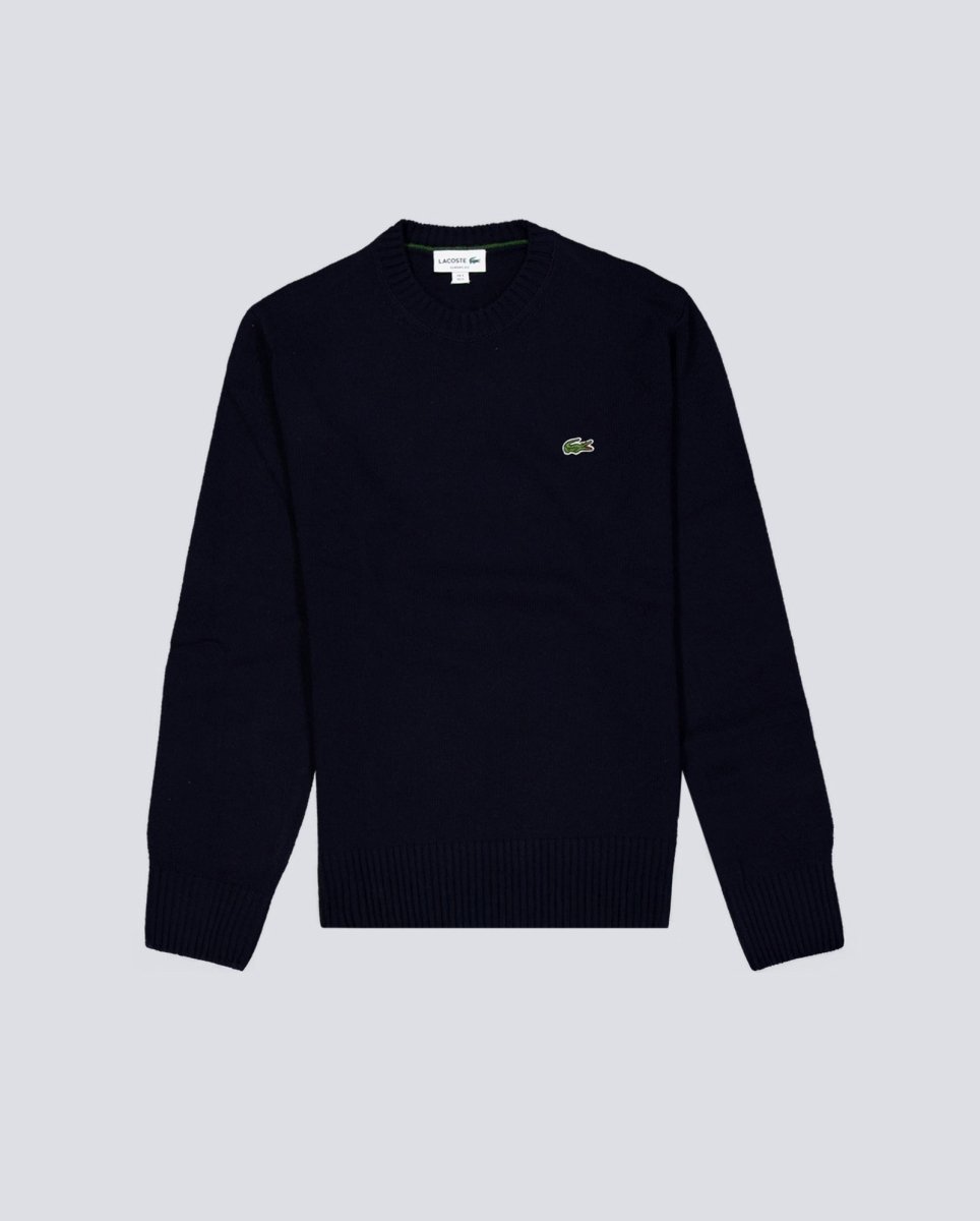 Sudadera Lacoste Tricot Negro Hombre AH2916-00