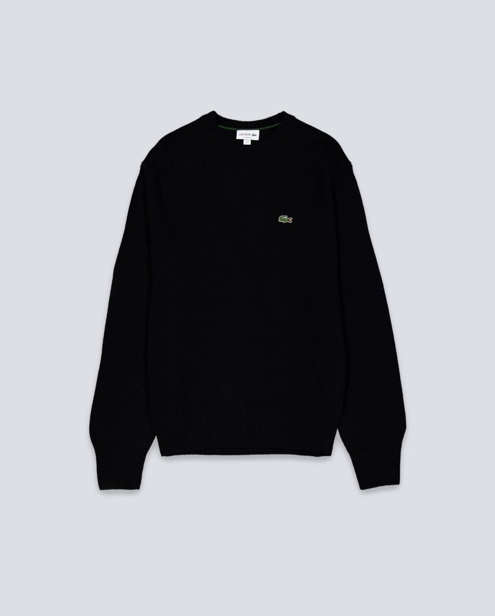 Sudadera Lacoste Tricot Negro Unisex AH2916-00