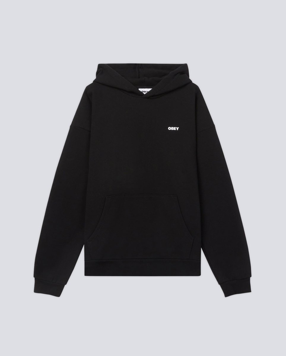 Sudadera Obey Bold Star Extra Heavy Negro Unisex 112470224-BLK