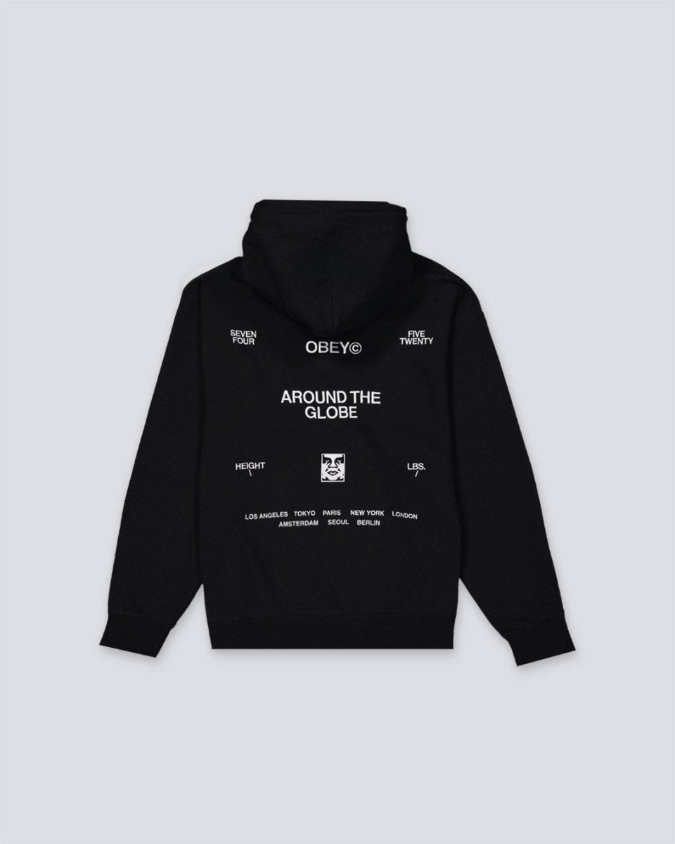 Sudadera Obey Business Hood Negro Hombre 112470241-BLK