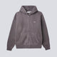Sudadera Obey Lowercase Pigment Con Cremallera Gris Unisex