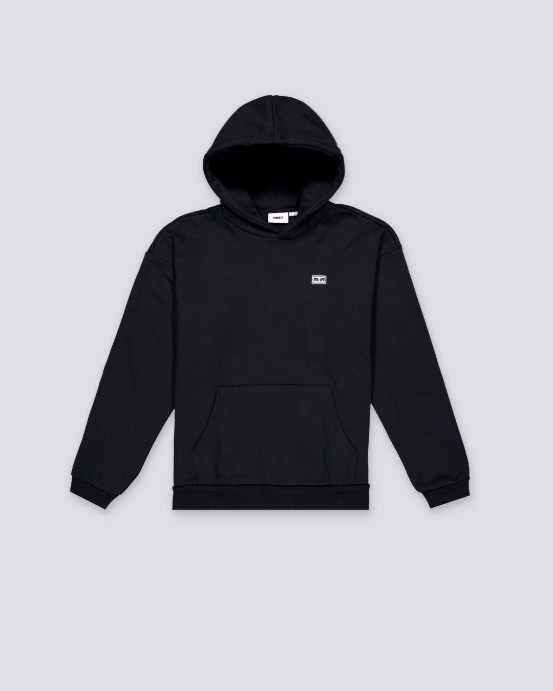 Sudadera Obey New Visions Extra Heavy Negro Unisex