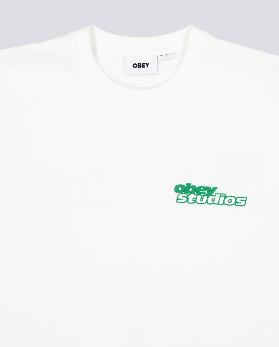 Sudadera Obey Tonic Blanco Unisex 112480173-OFF