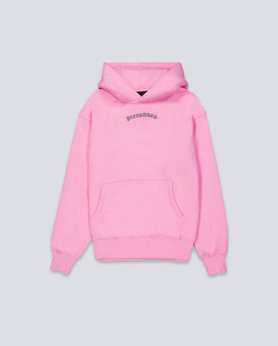 Sudadera Pleasures Neural Rosa Hoodie Unisex P25SU010-PINK