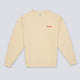 Sudadera Polar Skate Co Dave Crewneck Beige Hombre