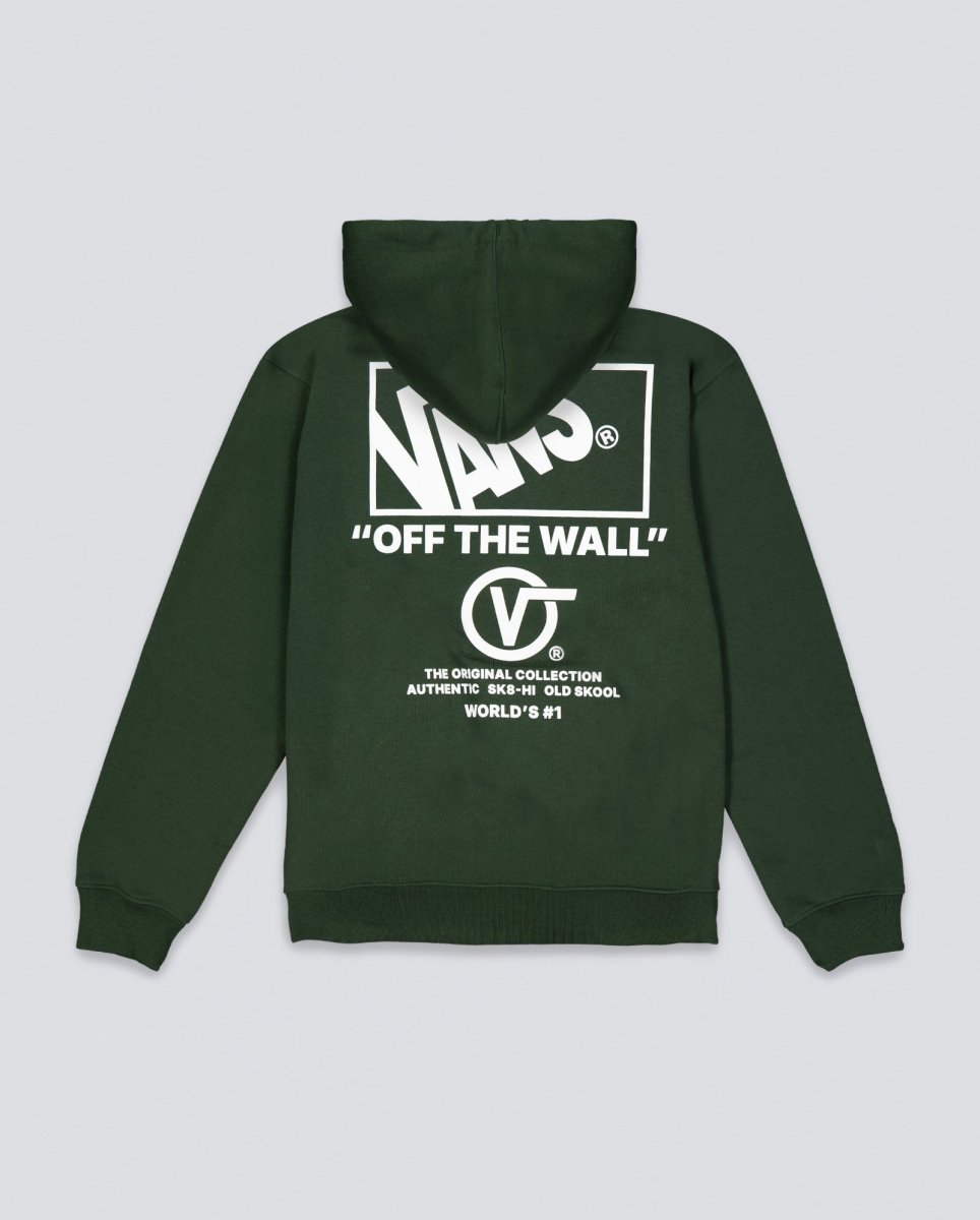Sudadera Vans Stockpile Verde Oscuro Unisex VN000PGMEMU1