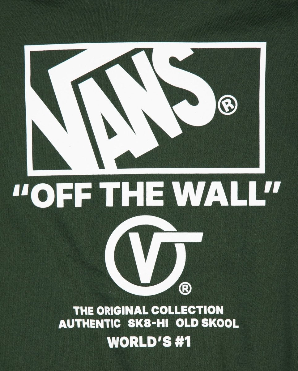 Sudadera Vans Stockpile Verde Oscuro Unisex VN000PGMEMU1