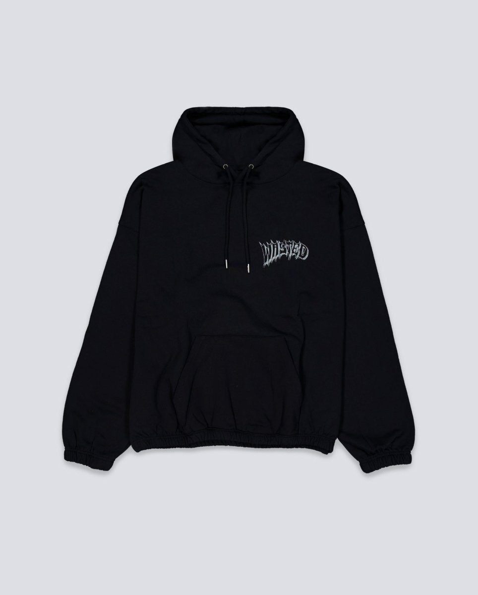Sudadera Wasted Paris Harvest Boxy Negro Unisex