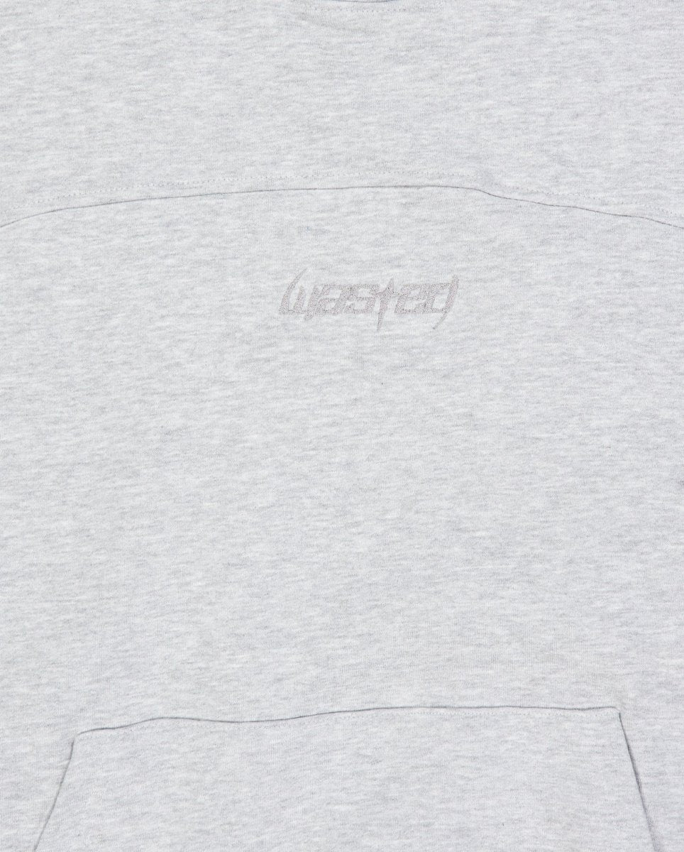 Sudadera Wasted Paris Switchblade Boxy Gris Unisex WSTDFW25-15