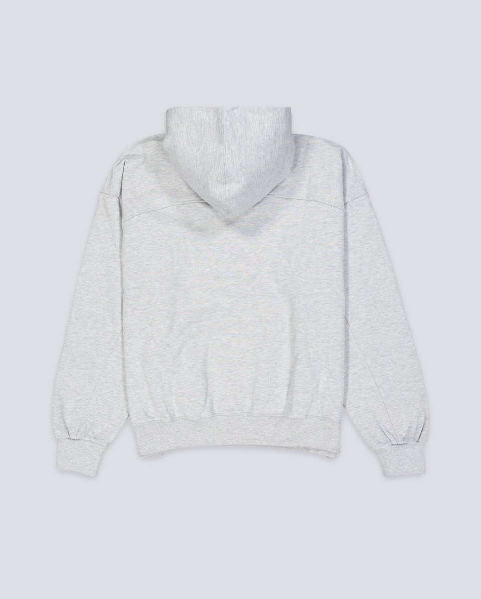 Sudadera Wasted Paris Switchblade Boxy Gris Unisex WSTDFW25-15