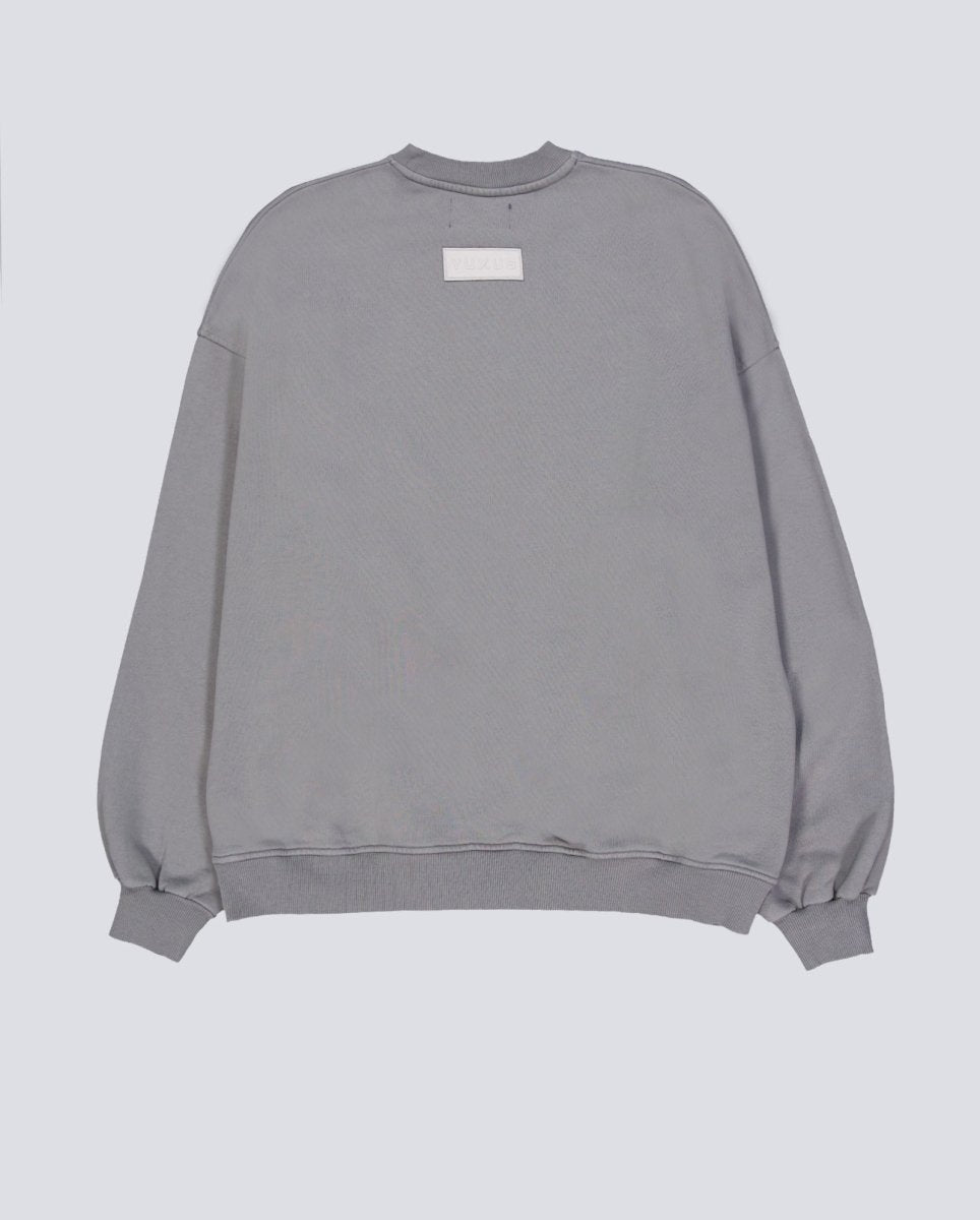Sudadera Yuxus Grayscale Gris Unisex 18-24-CREWNECK-DIM