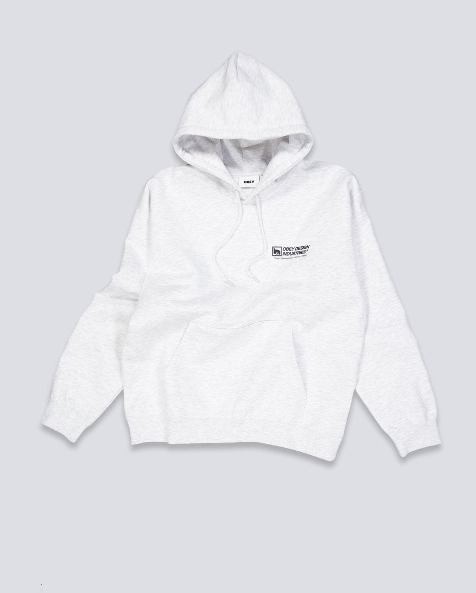 Sudadera con Capucha Obey Design Industries Gris UnisexSudadera con Capucha Obey Design Industries Gris Unisex 112470268-AGRY