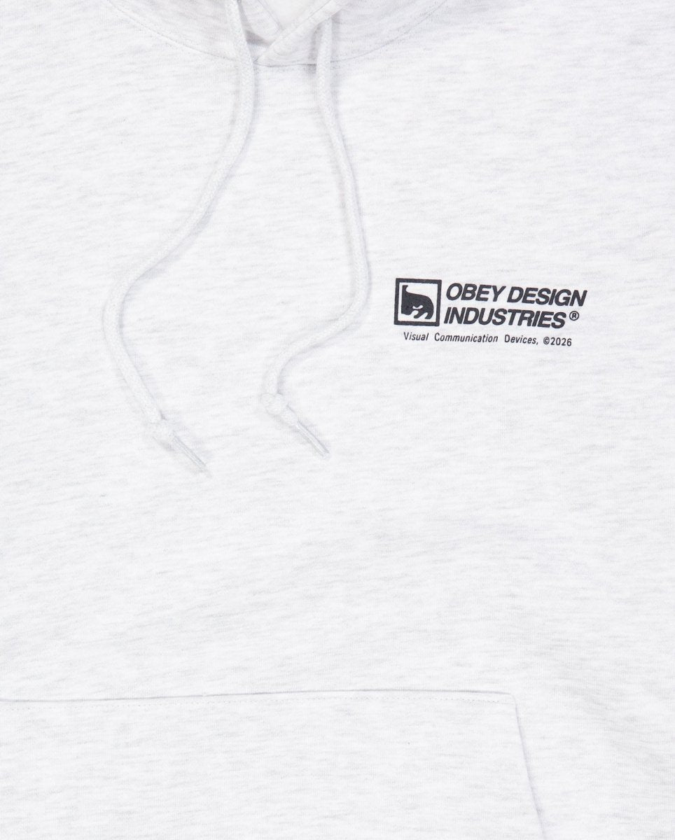Sudadera con Capucha Obey Design Industries Gris UnisexSudadera con Capucha Obey Design Industries Gris Unisex 112470268-AGRY