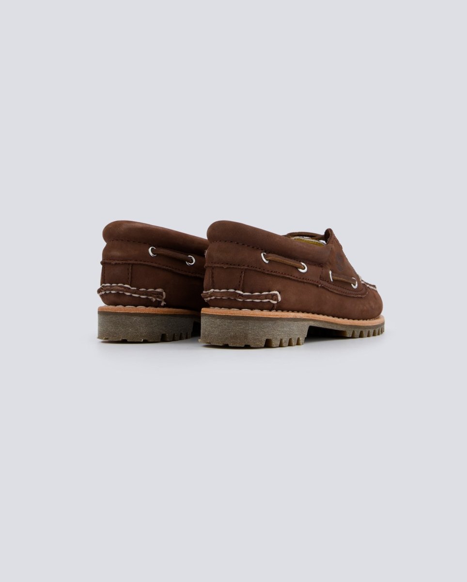 Timberland Boat Nubuck Leopardo Marrón Mujer TB0A2GNVEM51 zapatos