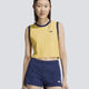 Top Adidas Heather Amarillo Mujer