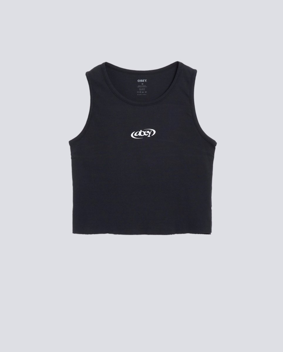 Top Obey Planet Negro Mujer 268052683-BLK