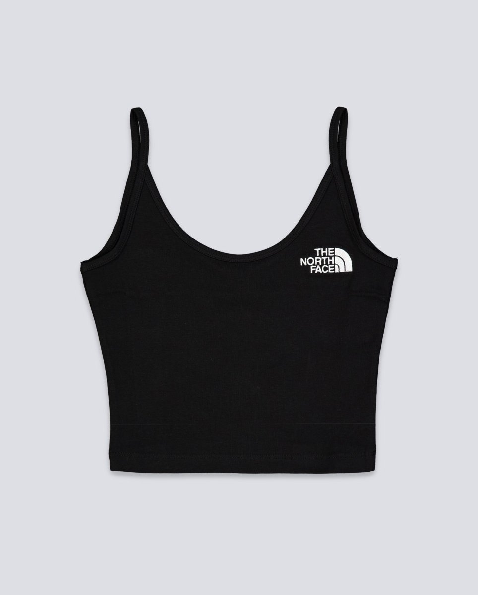 Top The North Face Slim Crop Tank Negro Mujer NF0A55AQJK31
