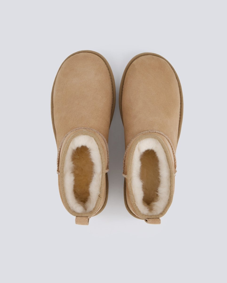 Ugg Classic Ultra Mini Beige Mujer 1116109 Botas