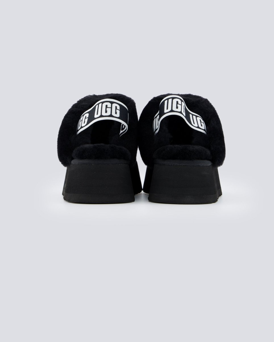 Ugg Funkette Con Plataforma Negro Mujer 1113474 zuecos