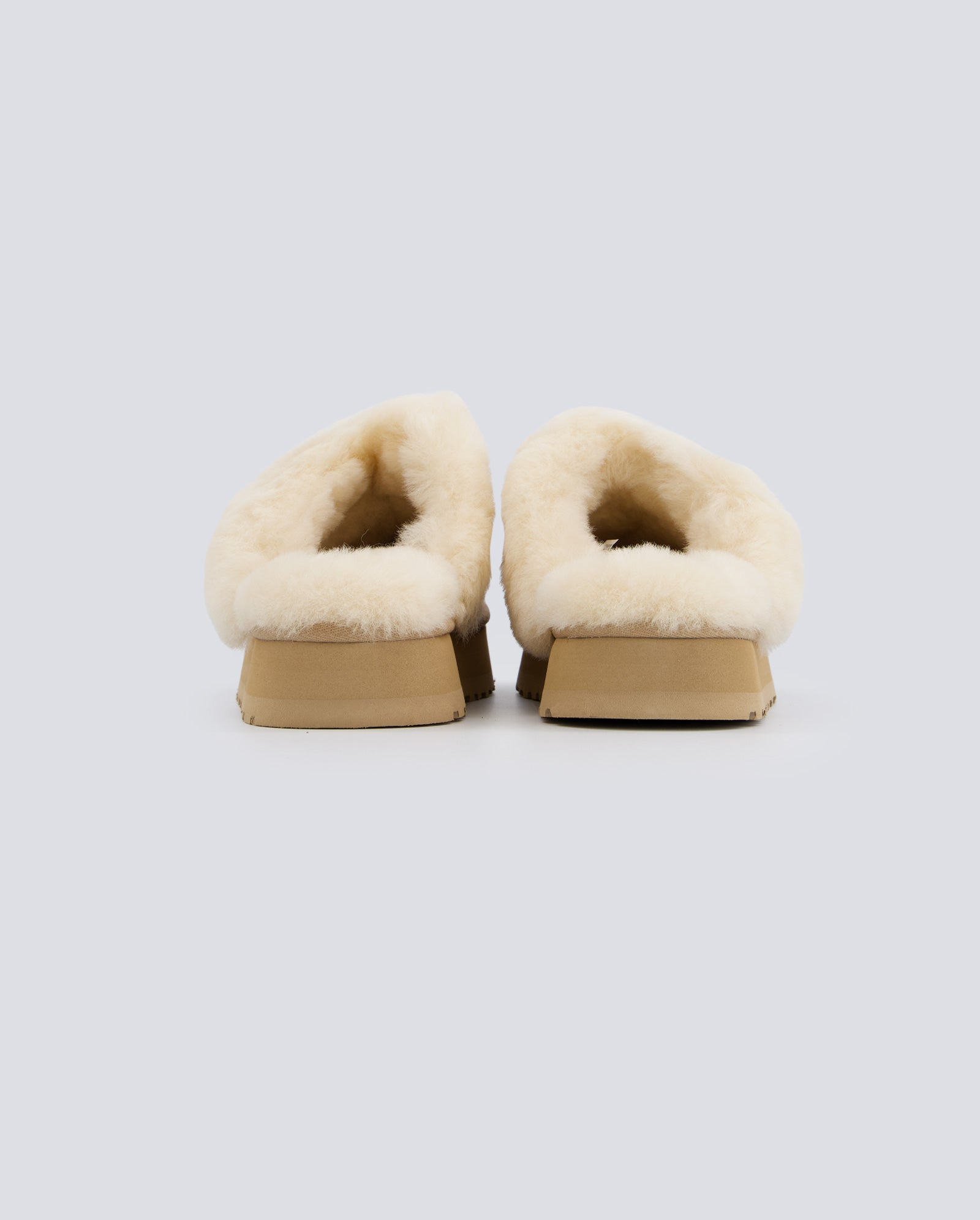 Ugg Plataforma Disquette Beige Mujer 1122550 zuecos