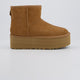 Ugg W Classic Mini Platform Marrón Mujer
