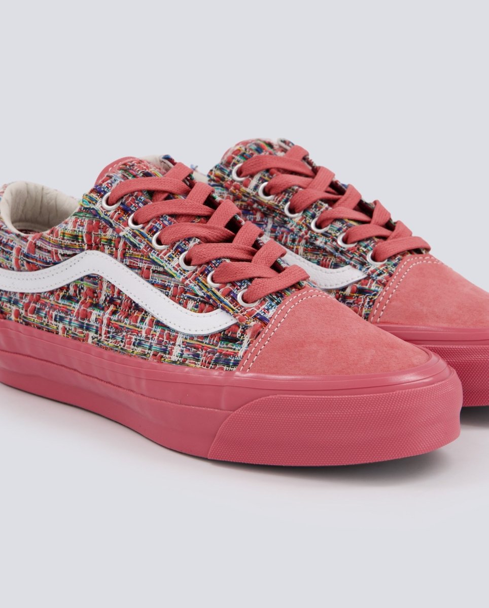 Vans Lx Old Skool Tweed Mauvewood Rosa Mujer VN000D9VZRY1 zapatillas