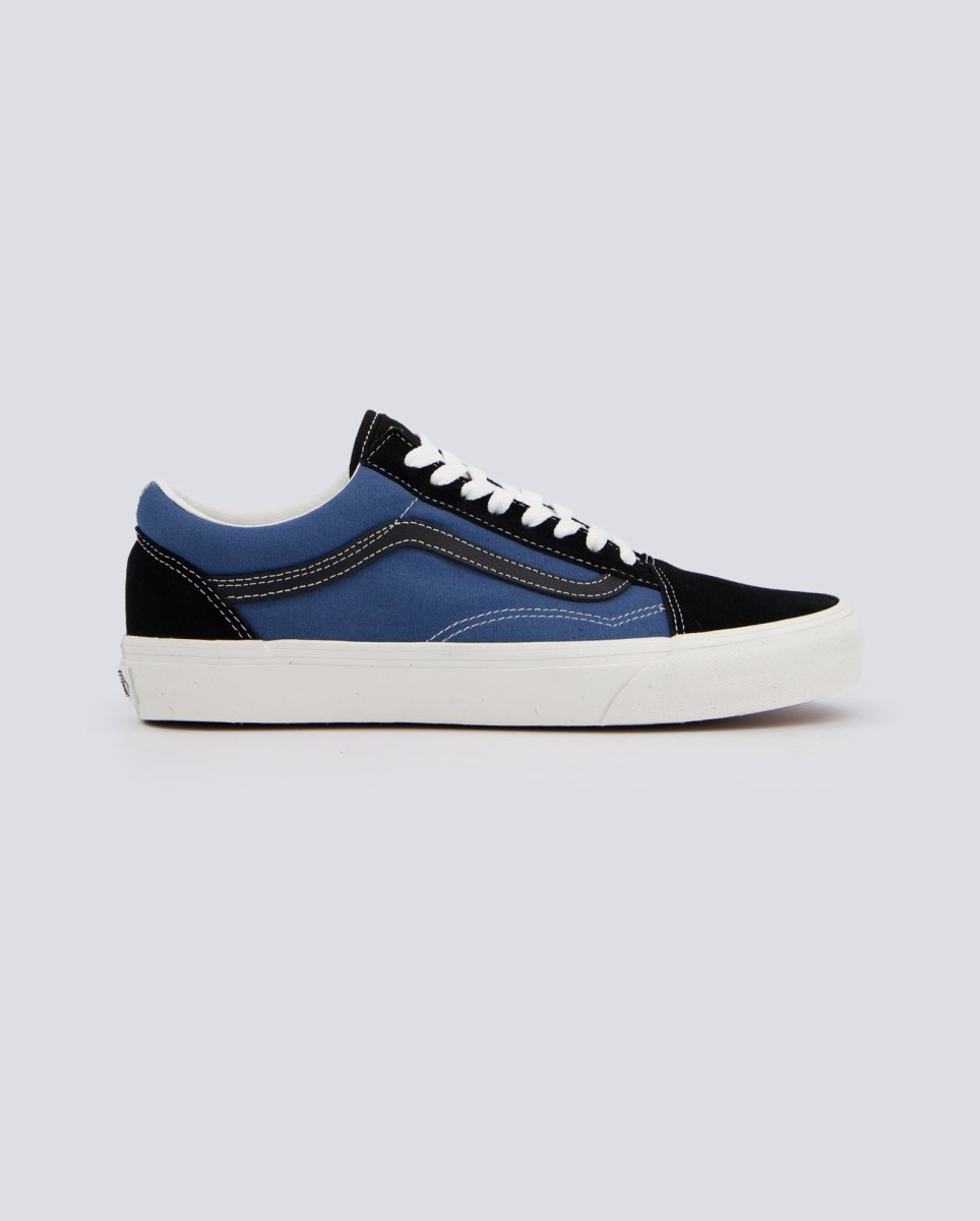 Vans Old Skool Basics Azul Y Negro Hombre VN000D7ZNGV1 zapatillas