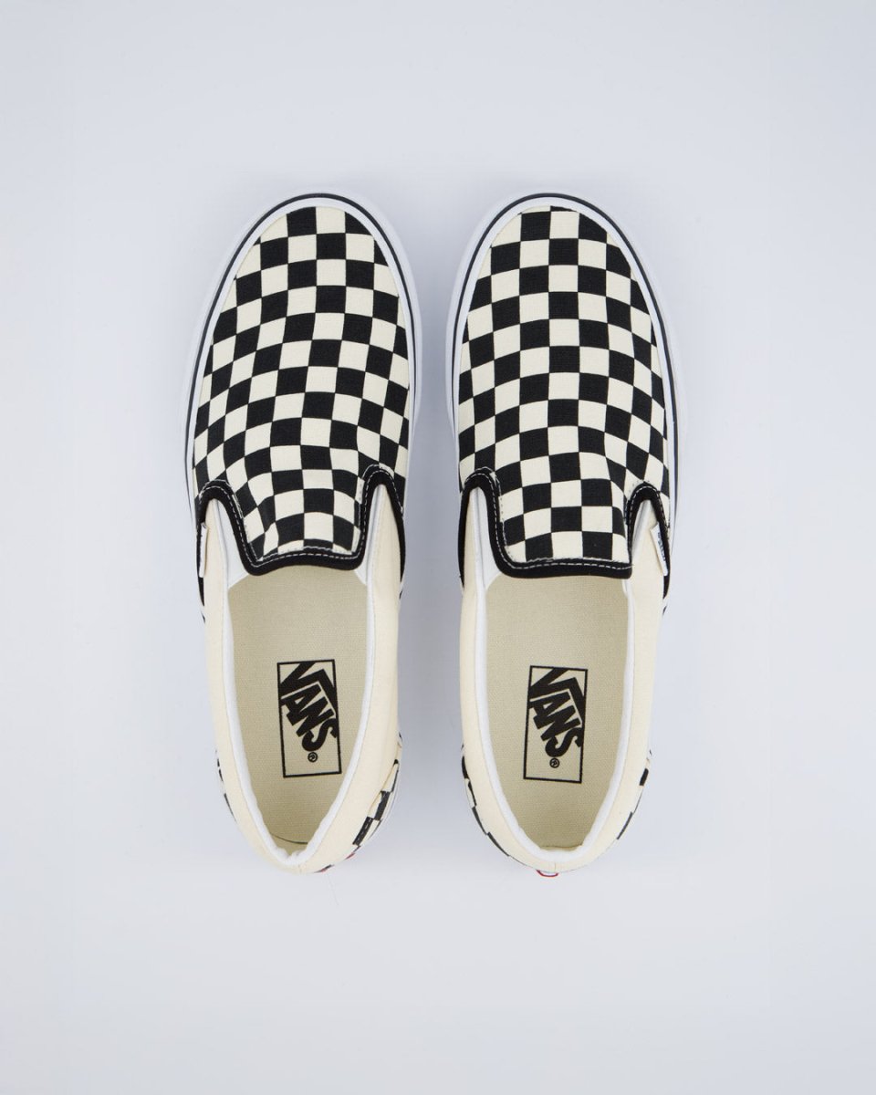 Vans Ua Classic Blanco Y Negro Hombre Zapatillas