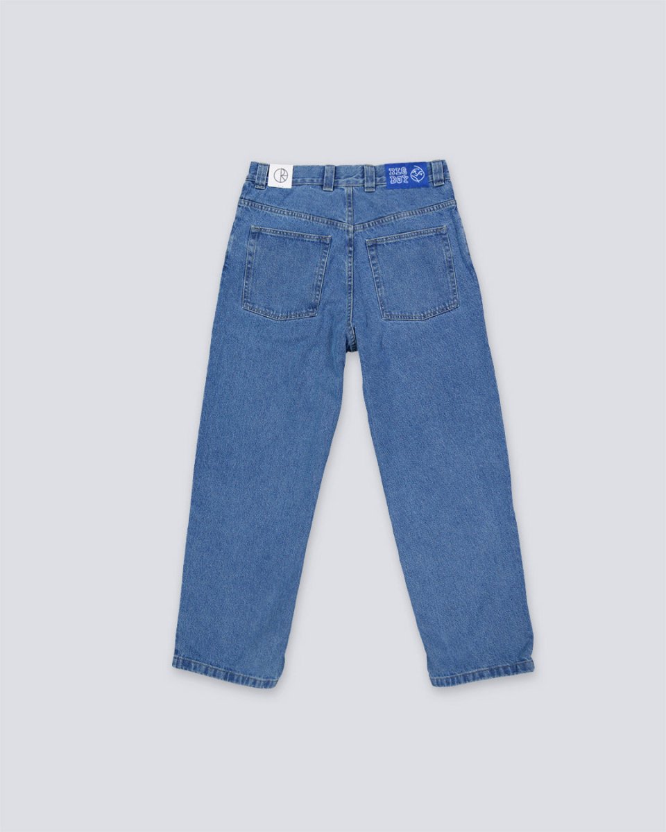 Vaquero Polar Stake Co Big Boy Pants Mid Blue Hombre POLARSS25-05
