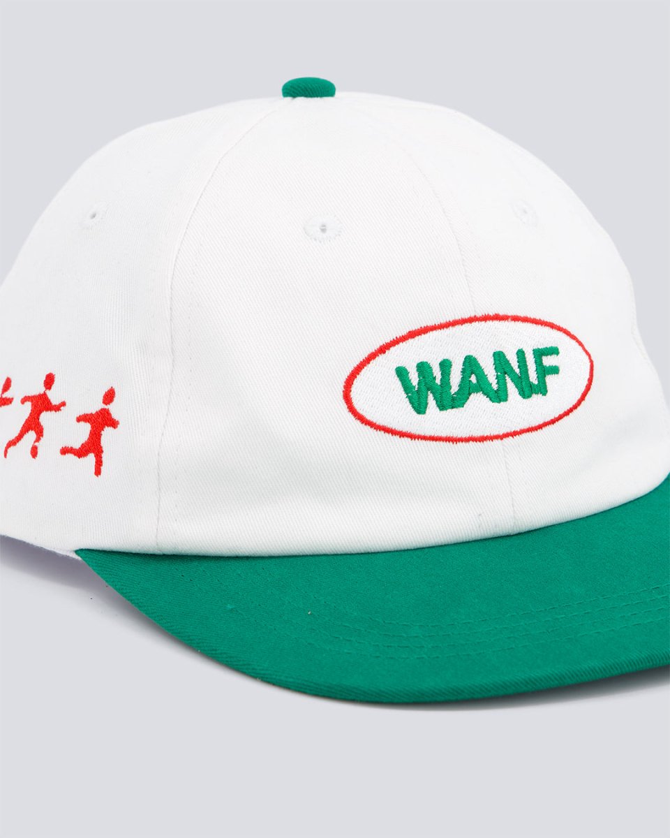 Gorra We Are Not Friends Wanf Club Hat Verde Y Blanco Unisex