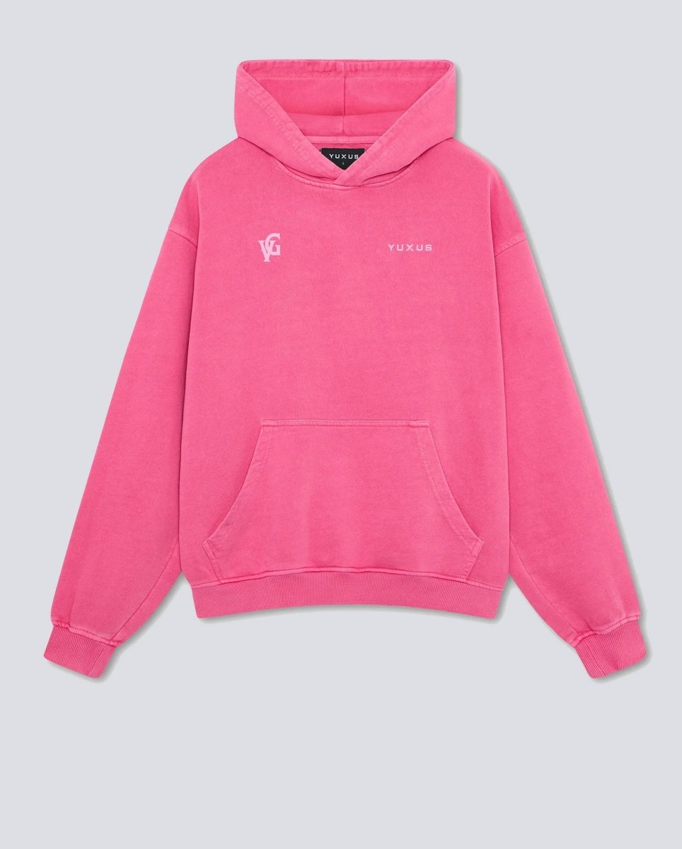 Sudadera Yuxus Magenta Vanguard Hoodie Rosa Unisex
