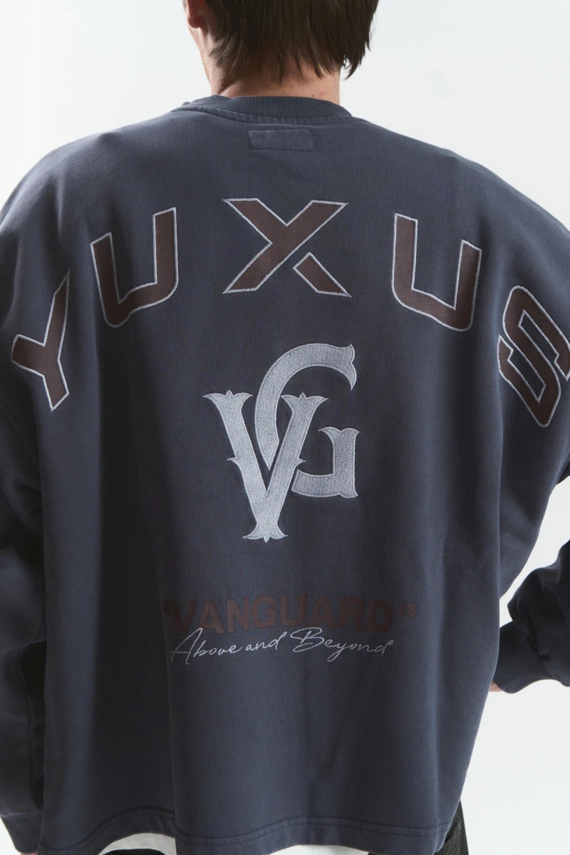 Sudadera Yuxus Wheel Vanguard Gris Unisex