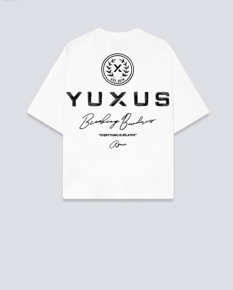Camiseta Yuxus Hammer Azure Blanco Unisex