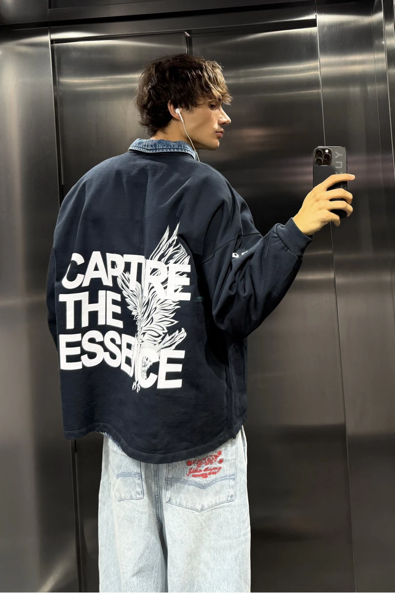 Sudadera Yuxus  Royal Belgrave Crewneck Azul Unisex