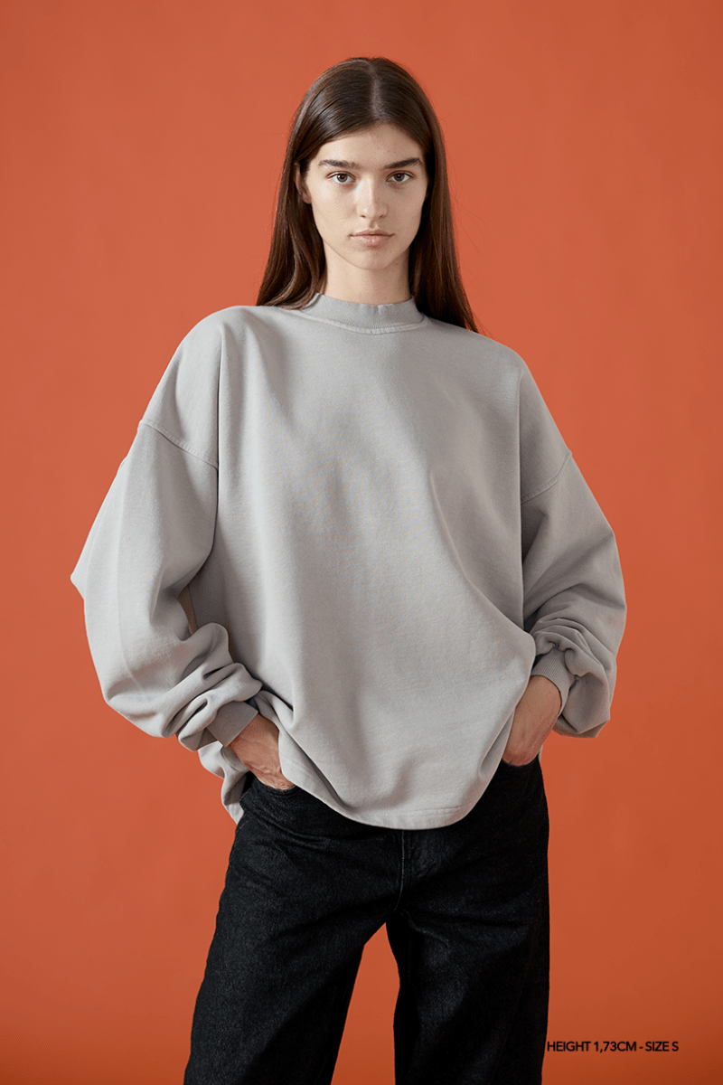 Sudadera Yuxus Grayscale Gris Unisex