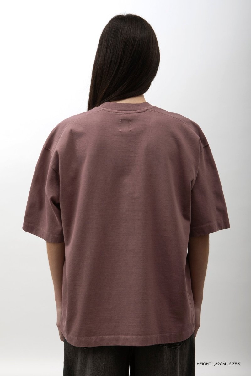 Camiseta Yuxus Grape Patterns Granate Unisex