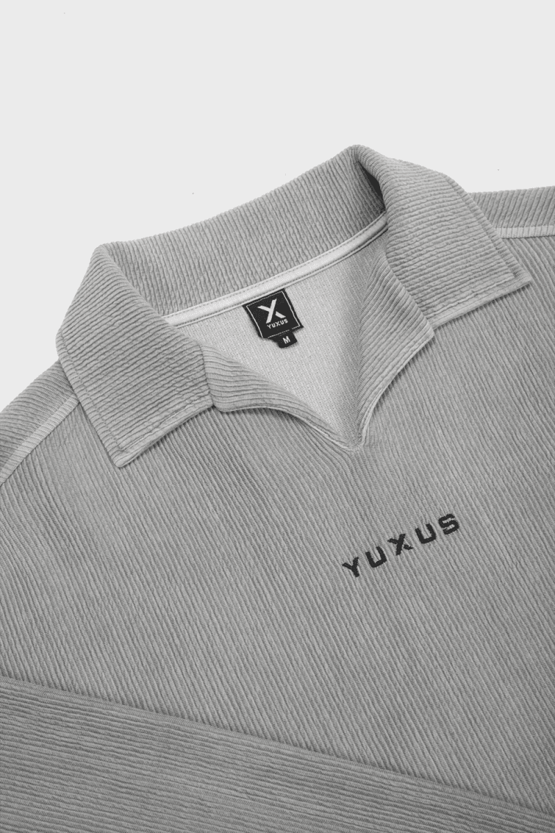 Polo Yuxus Coal Cronos Gris Unisex