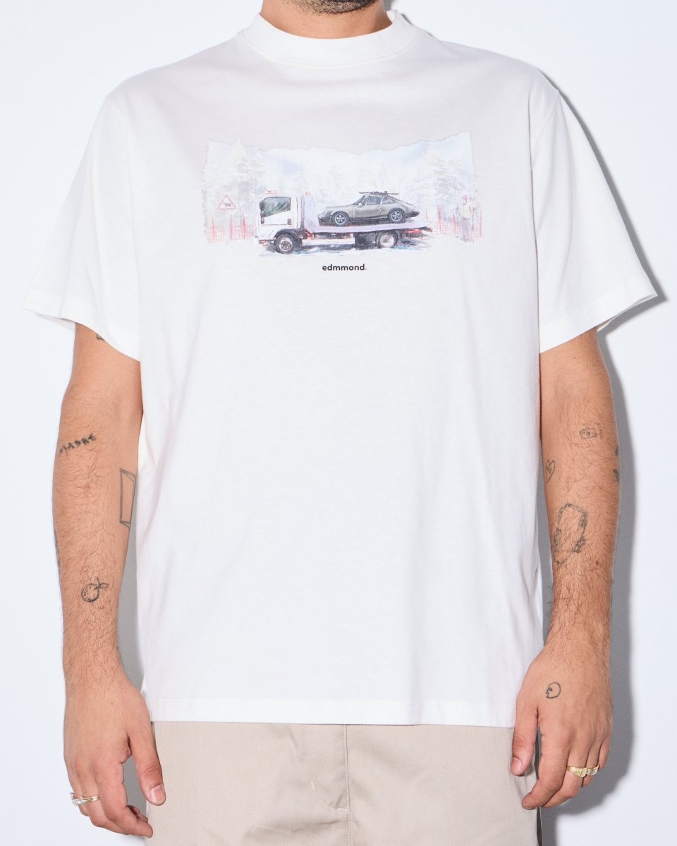Camiseta Edmmond Studios Journey Blanco Unisex