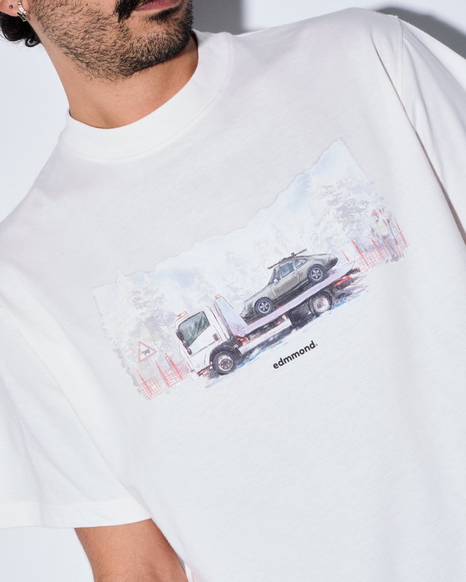 Camiseta Edmmond Studios Journey Blanco Unisex